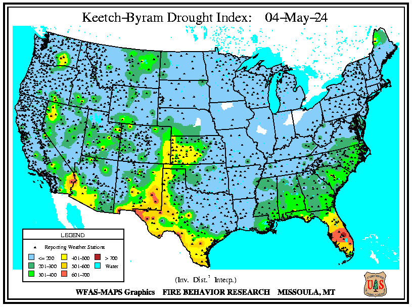 Keetch-Byram Drought Index